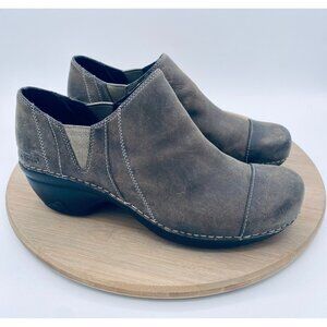 Patagonia Llama Shoes Womens 7.5 Taupe Leather Ankle Boots Western